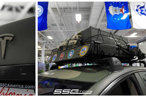 SS Customs Tesla Model S TeslaVets Project (2014) - picture 8 of 11