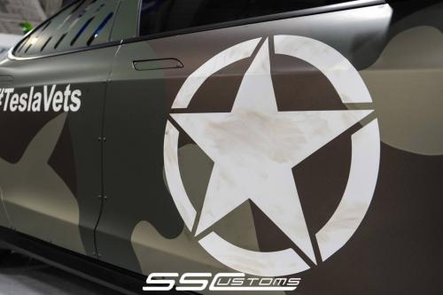 SS Customs Tesla Model S TeslaVets Project (2014) - picture 9 of 11