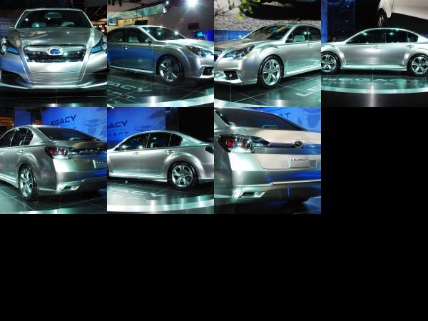 Detroit Subaru Legacy Concept Detroit 2009 (2009) - picture 1 of 7