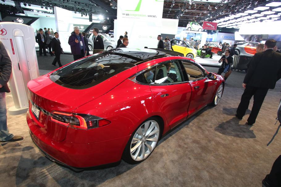 Tesla Model S Detroit