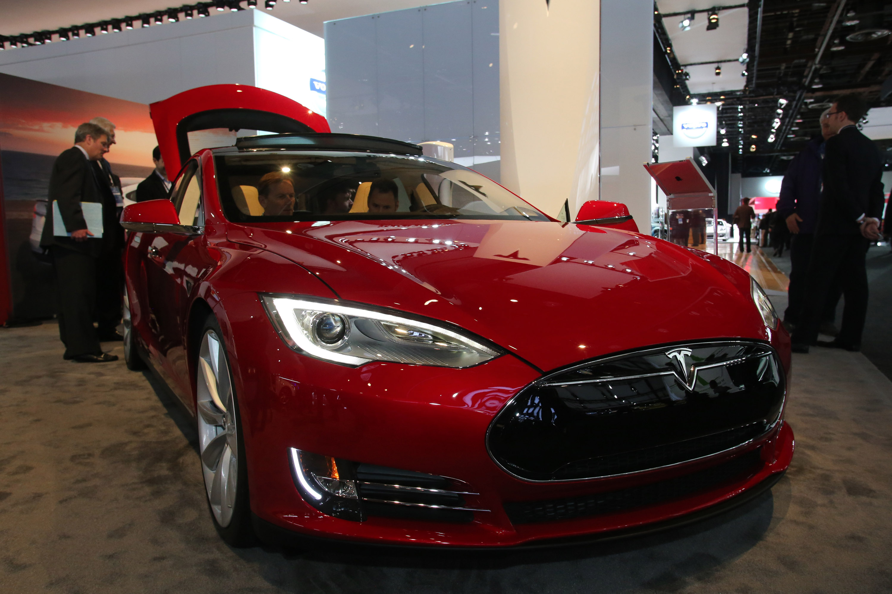 Tesla Model S Detroit