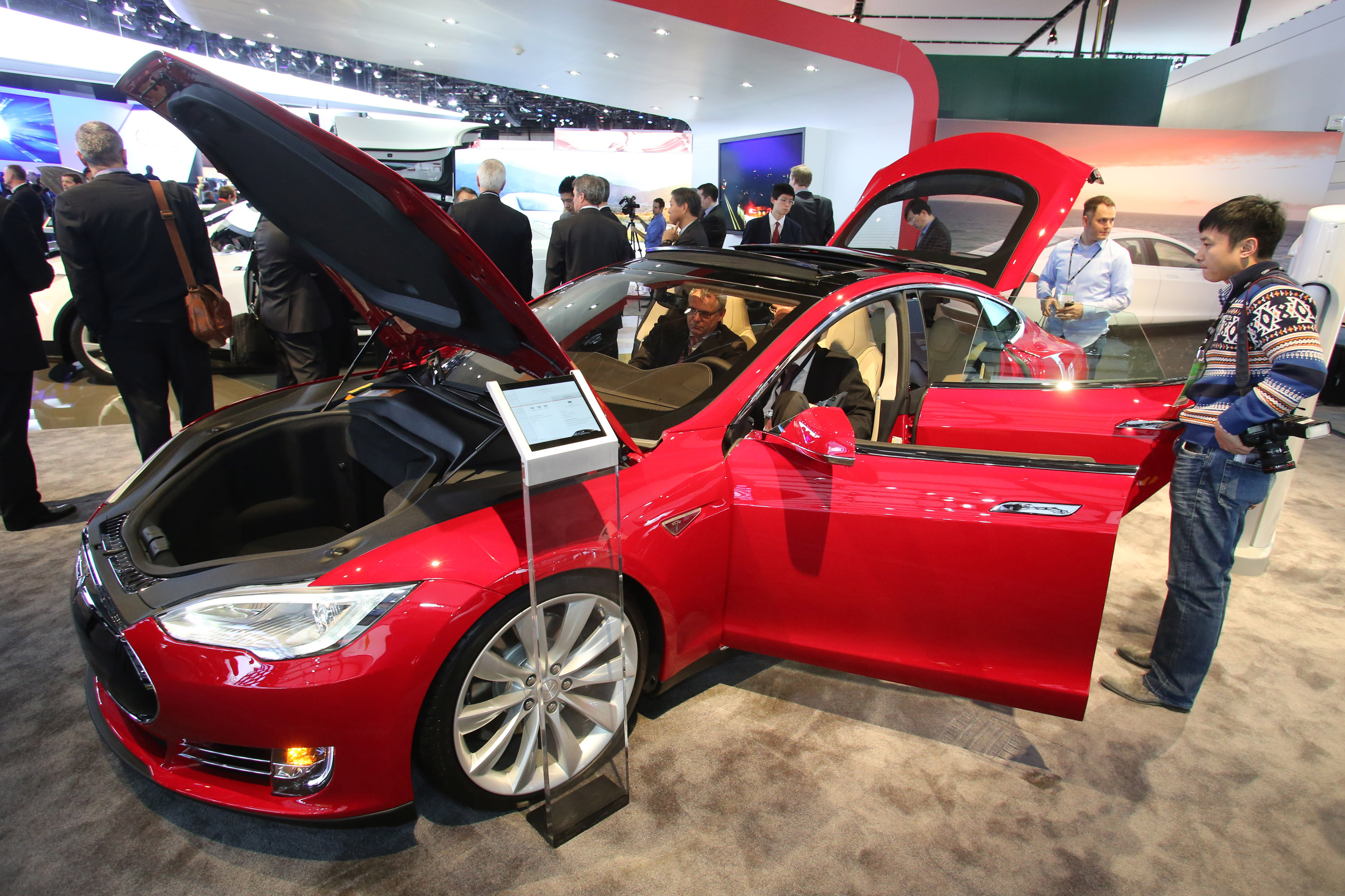 Tesla Model S Detroit