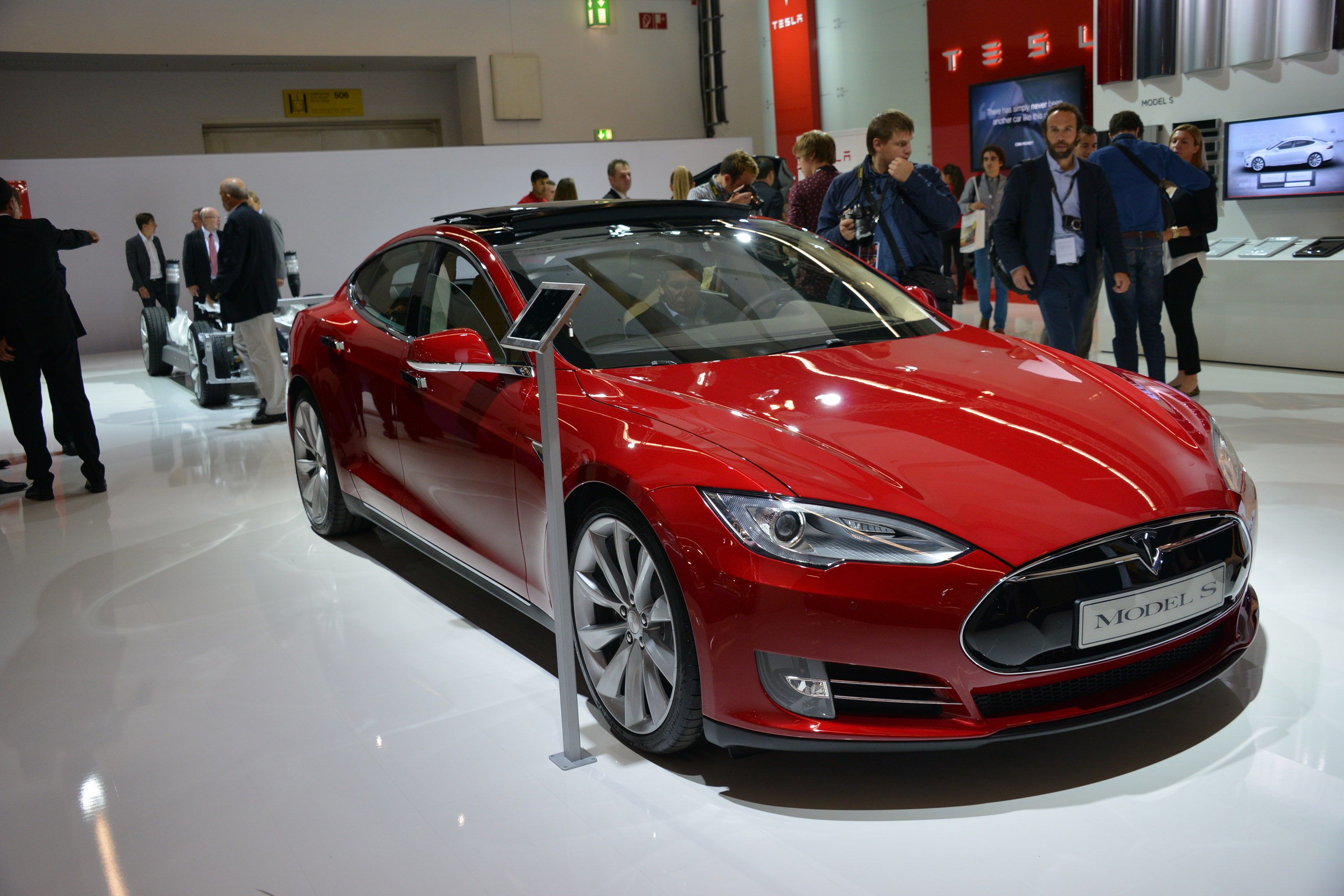 Tesla Model S Frankfurt