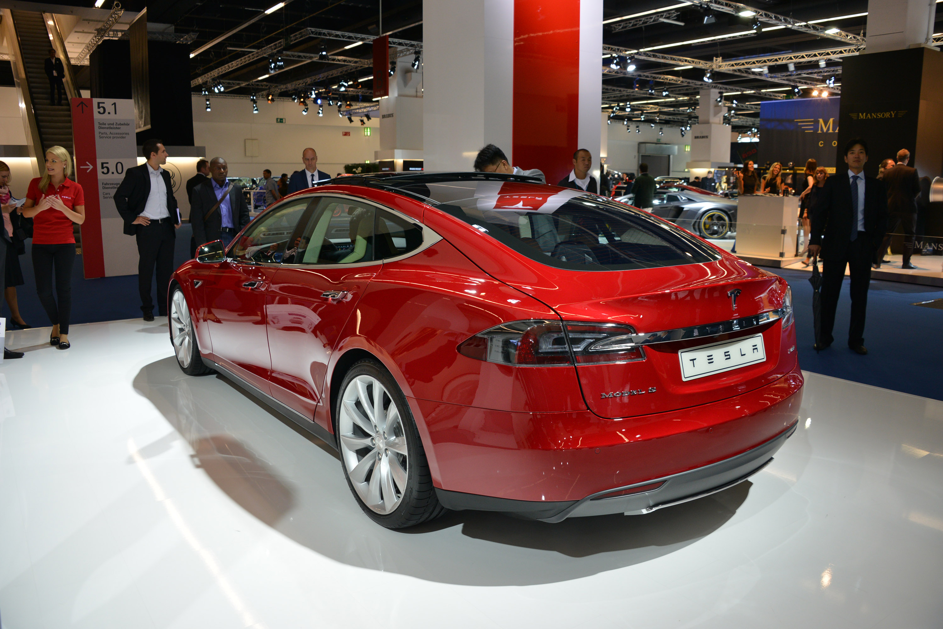 Tesla Model S Frankfurt
