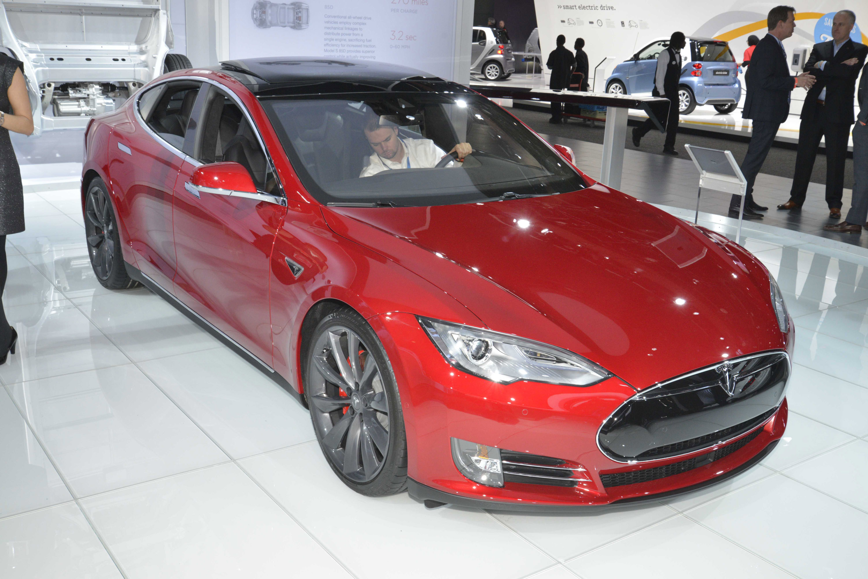 Tesla Model S P85D Detroit