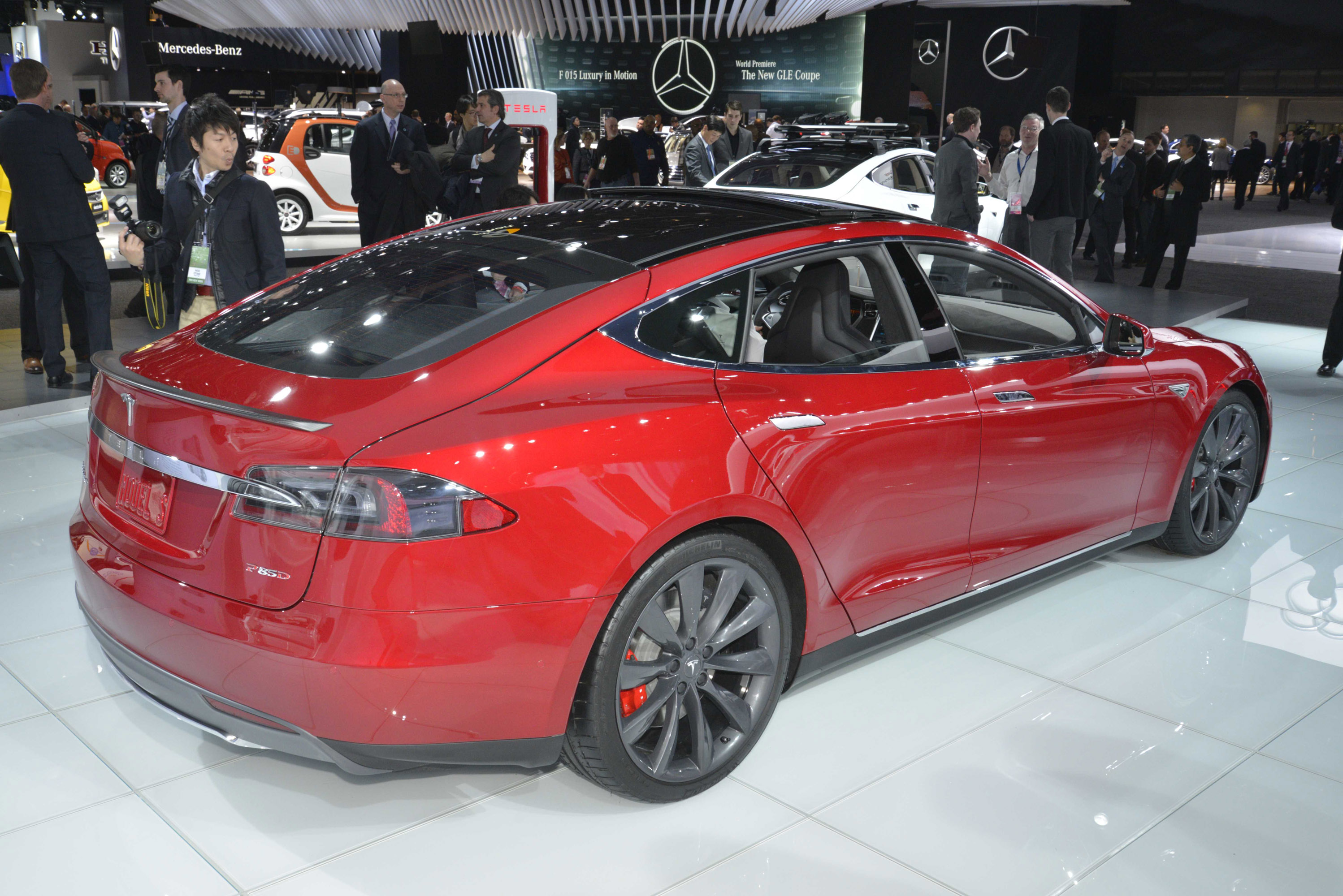 Tesla Model S P85D Detroit