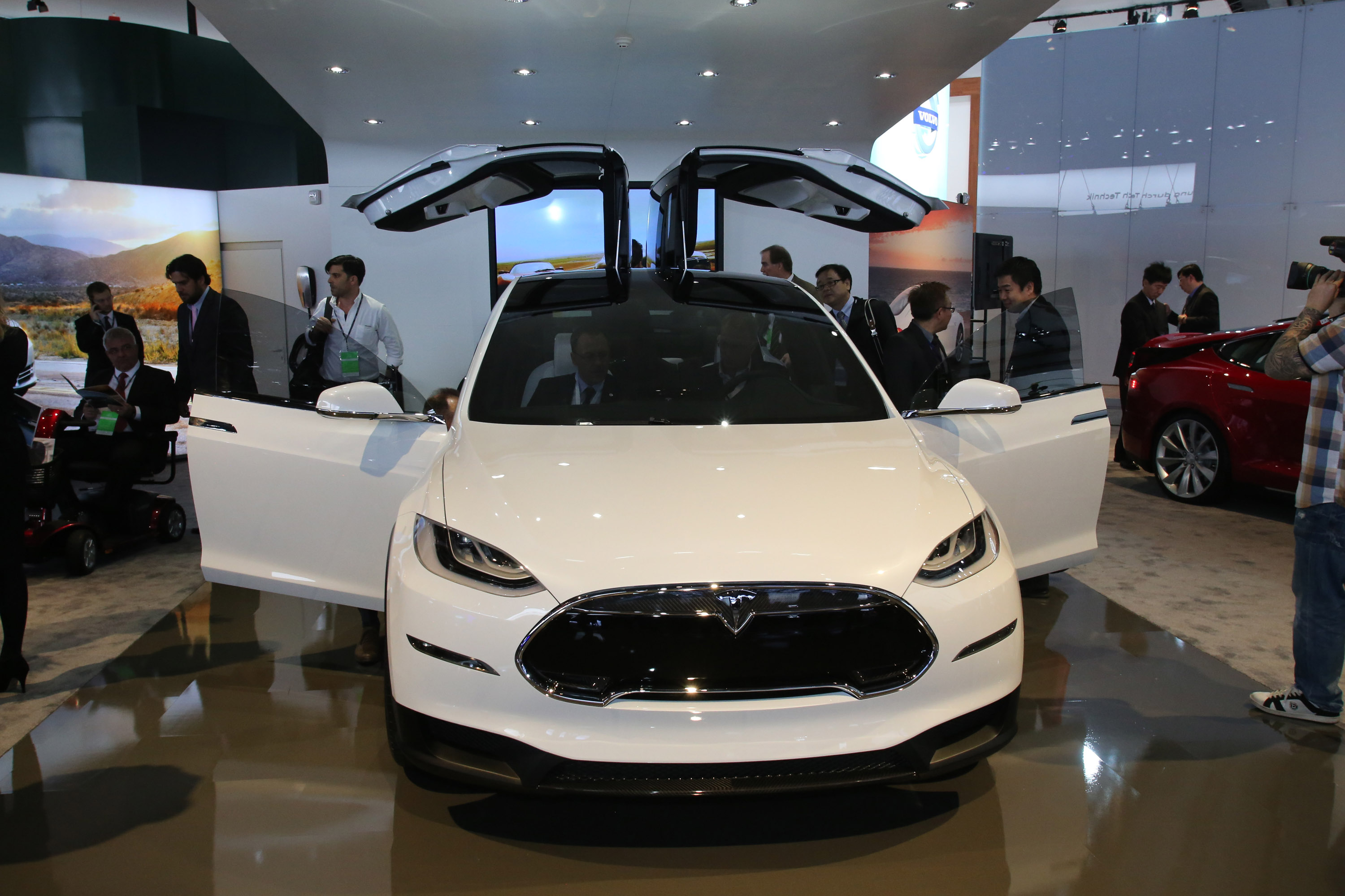 Tesla Model X Detroit