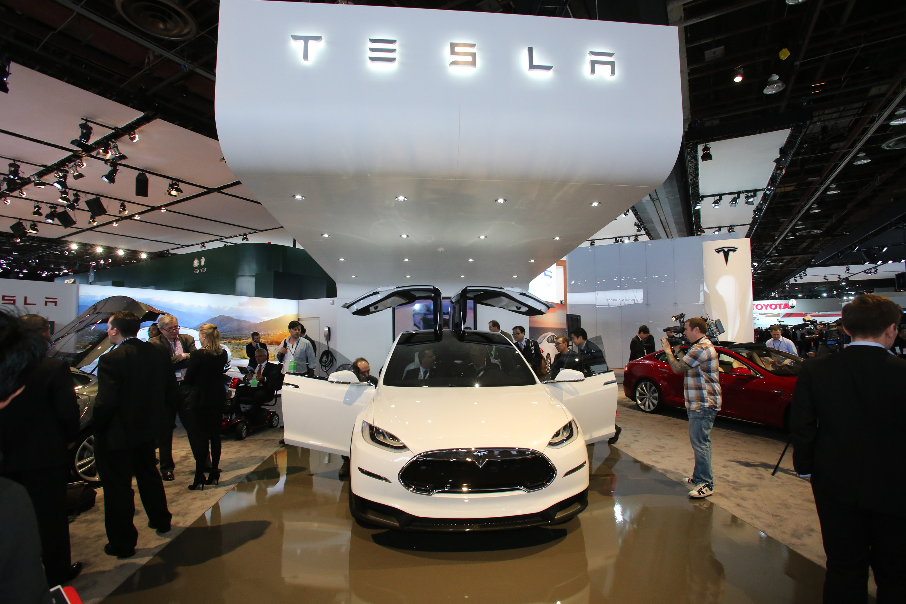 Tesla Model X Detroit