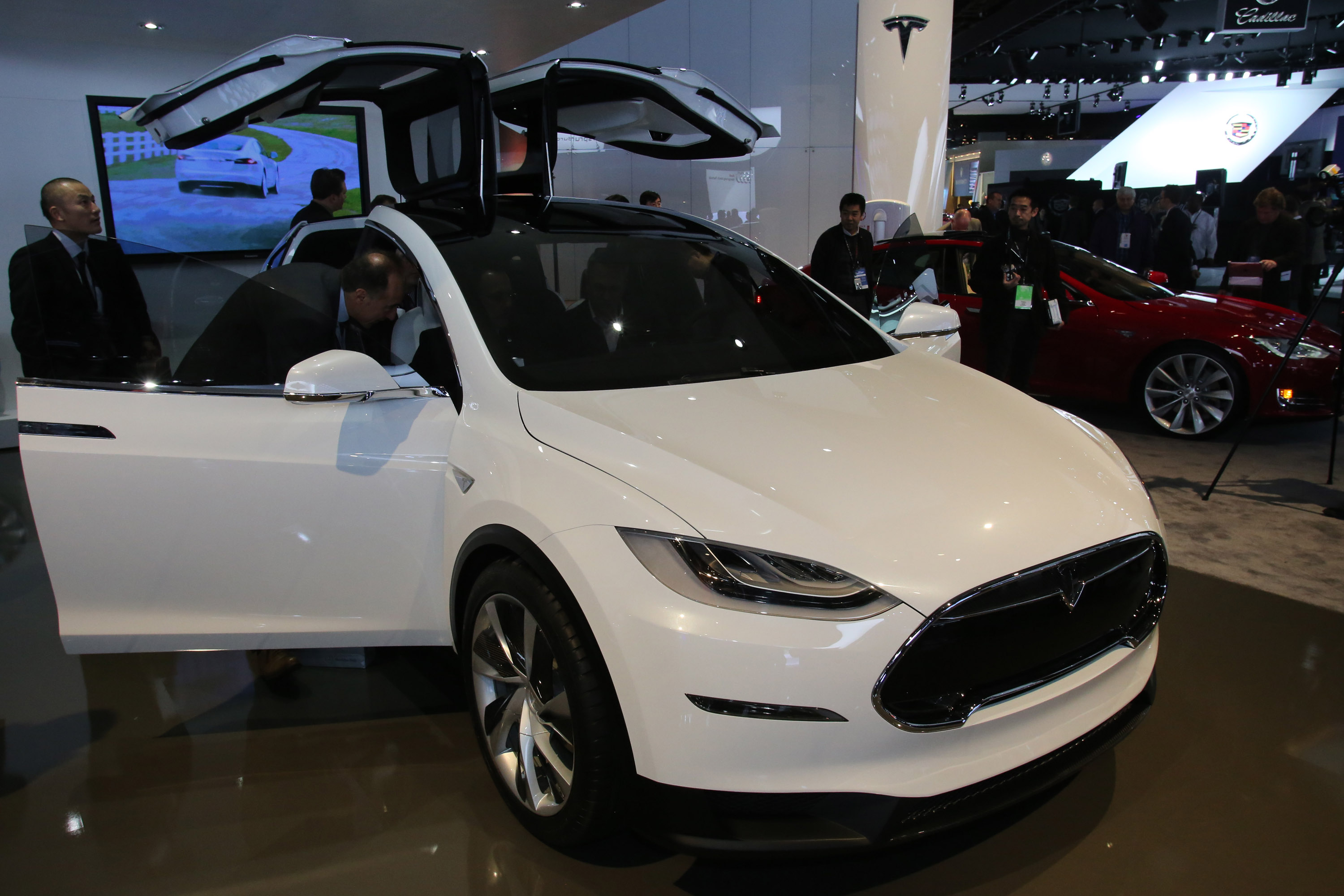 Tesla Model X Detroit