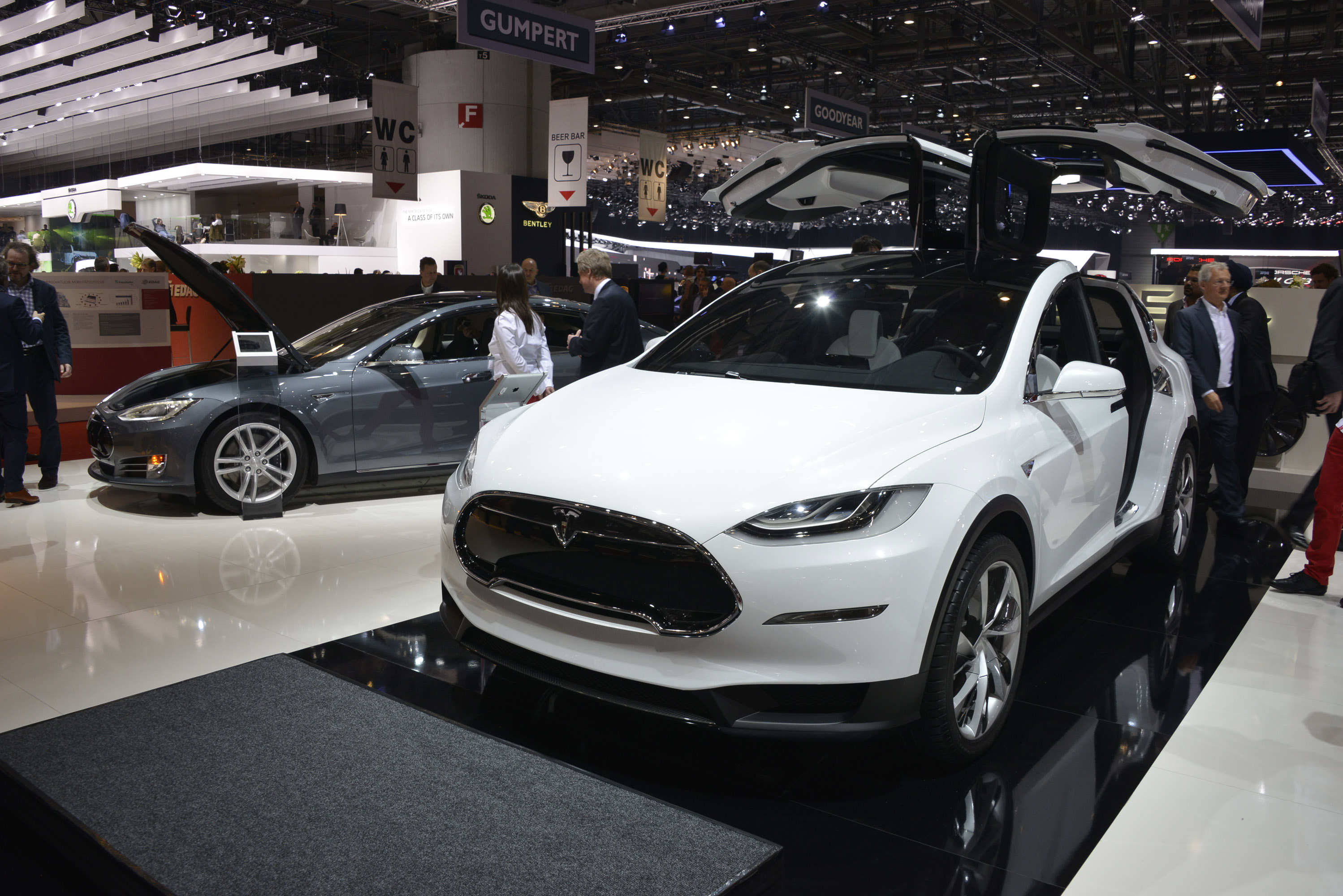 Tesla Model X Geneva