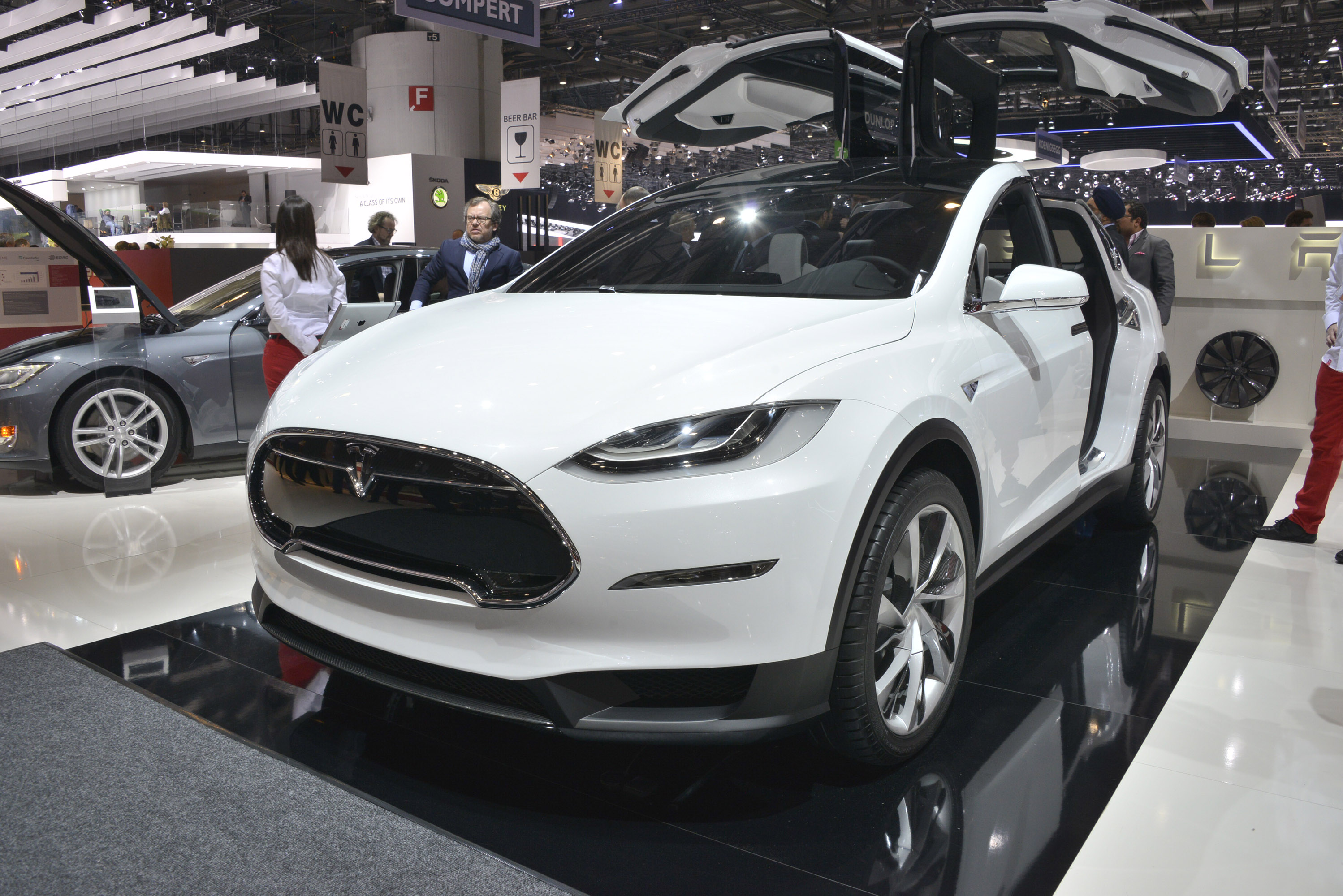 Tesla Model X Geneva