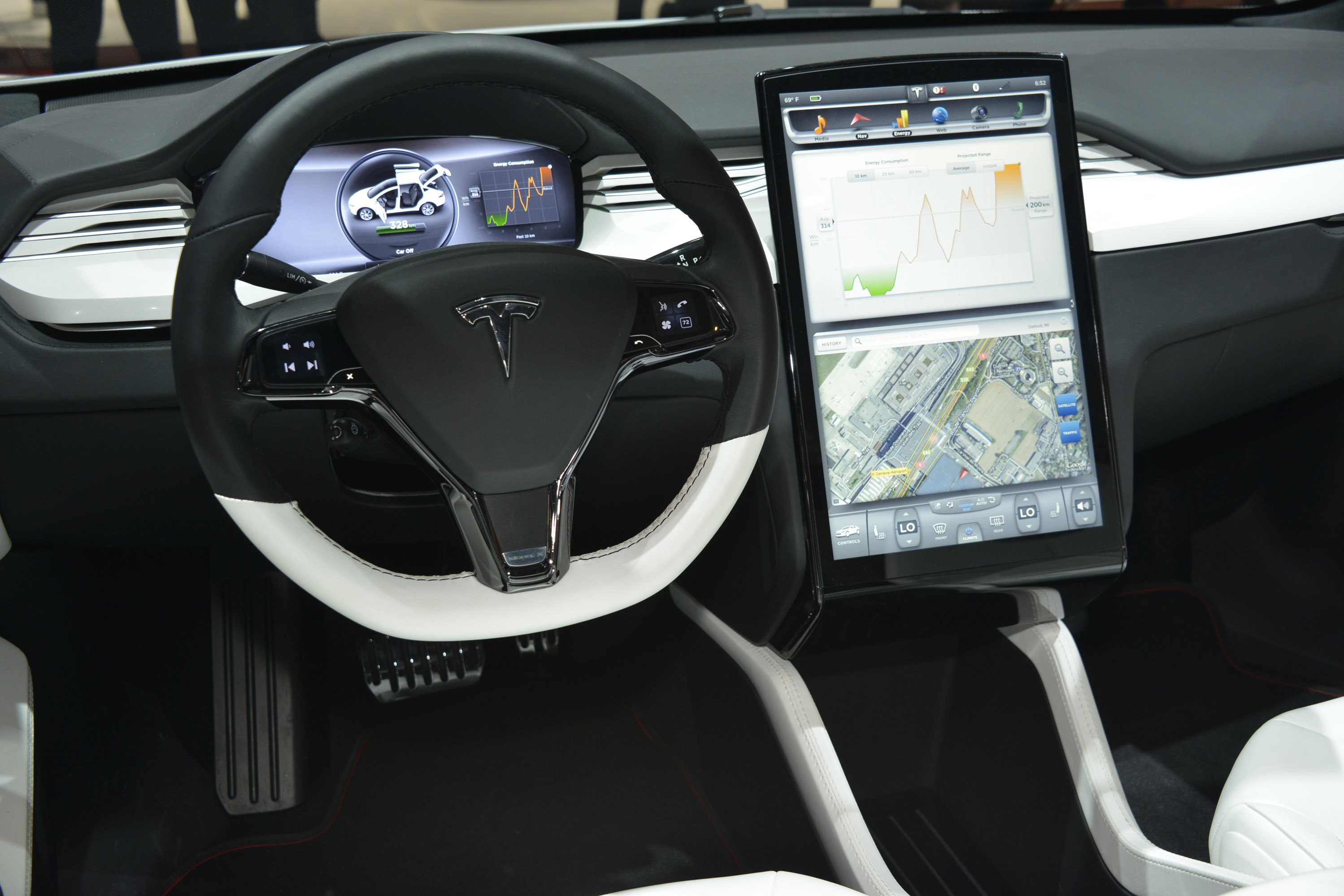 Tesla Model X Geneva