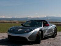 Tesla Roadster TAG Heuer Odyssey of Pioneers World Tour
