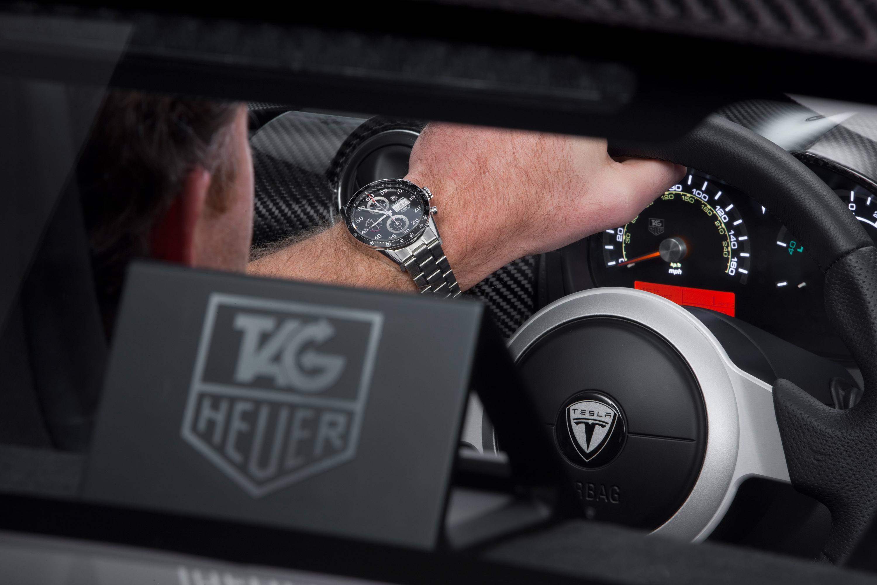 Tesla Roadster TAG Heuer