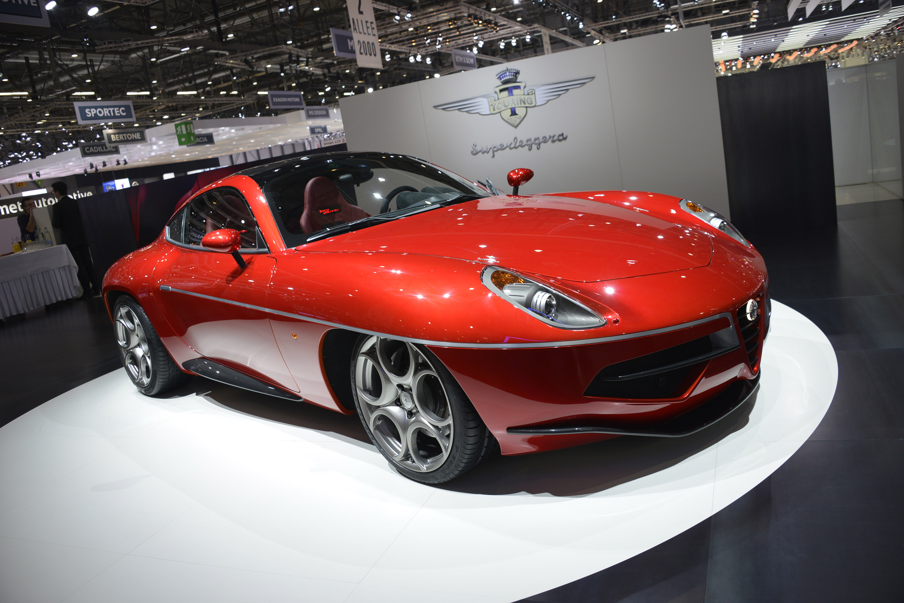 Touring Superleggera Disco Volante Geneva