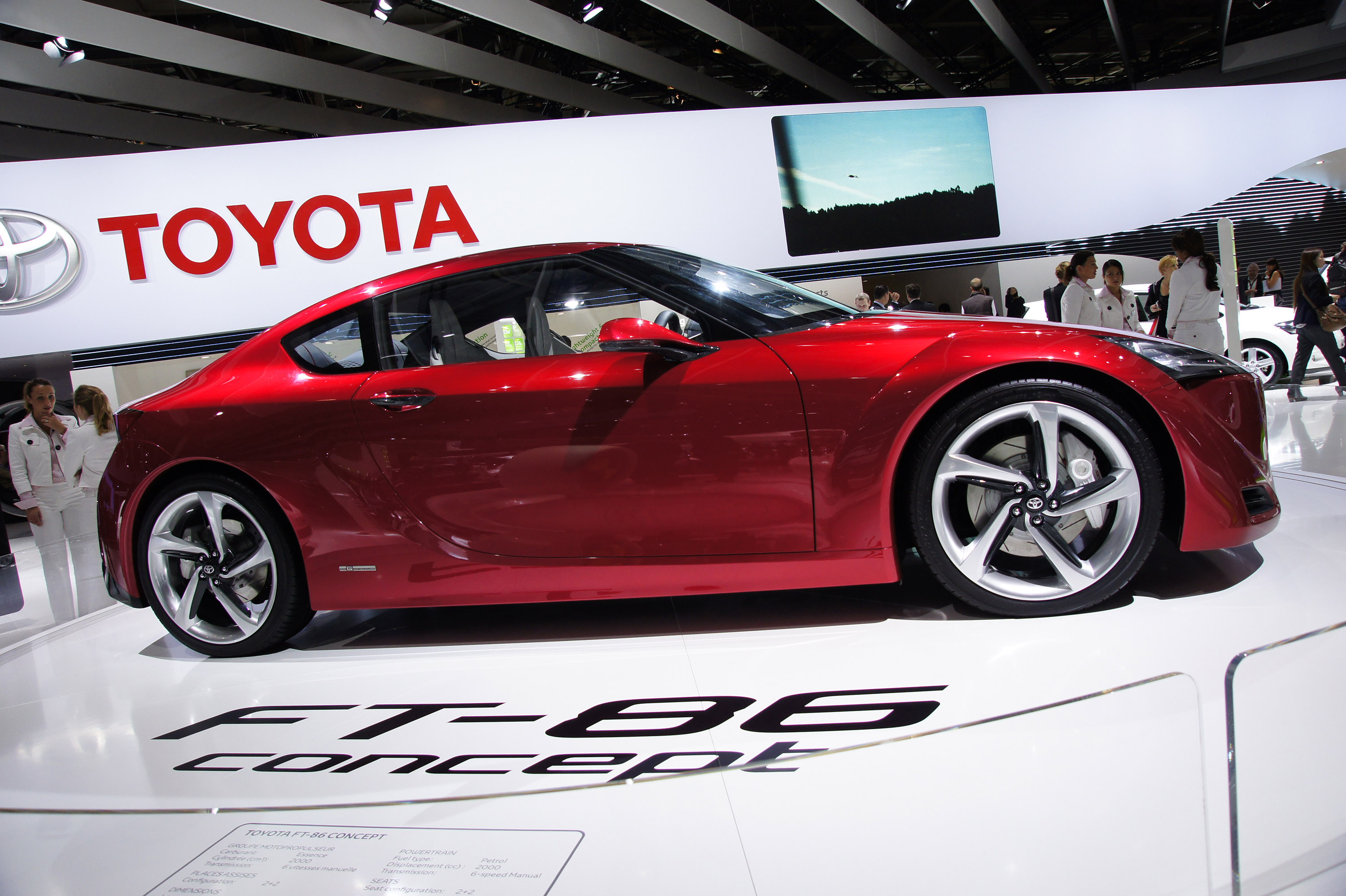 Toyota FT-86 Concept Paris