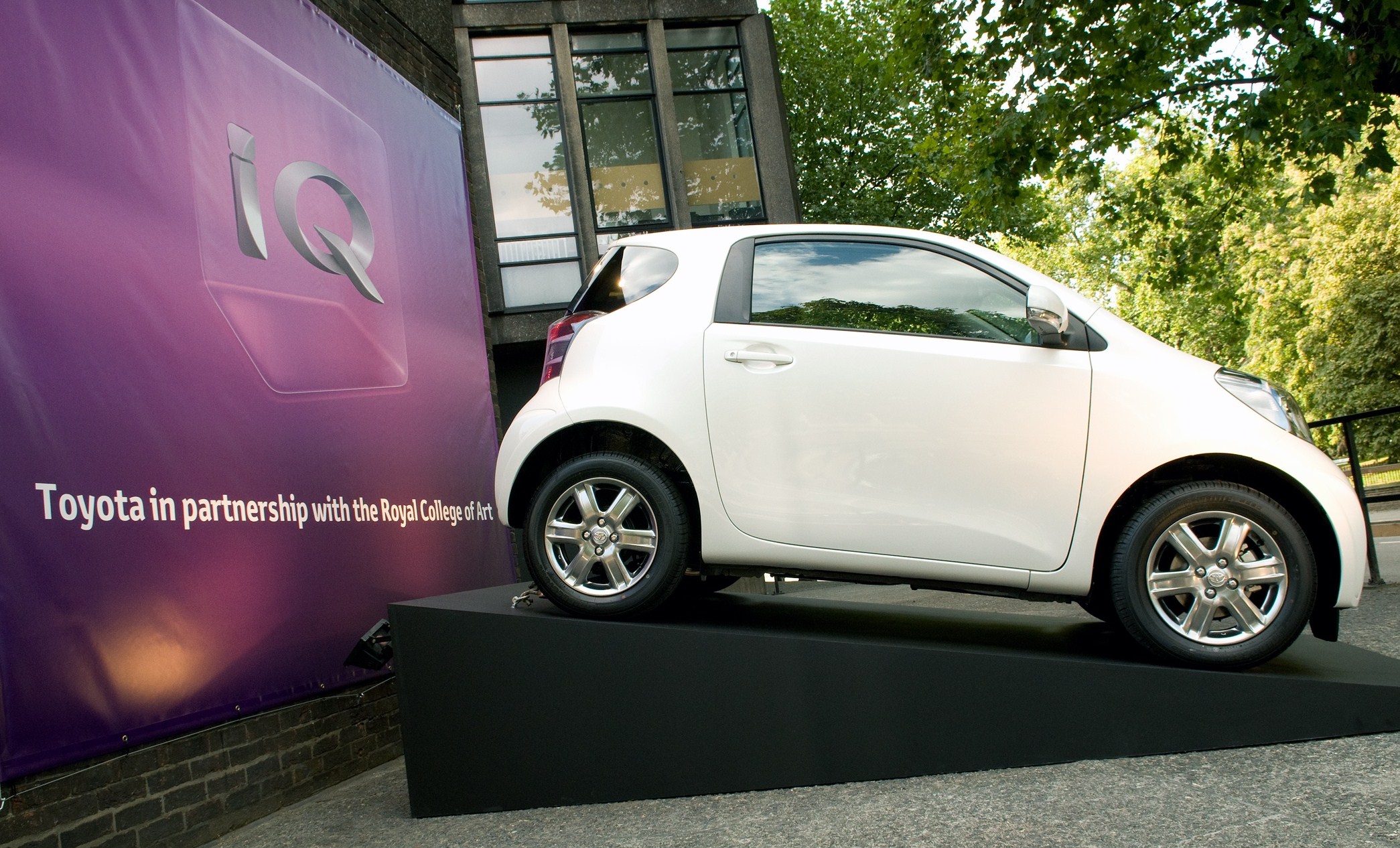 Toyota iQ exhibition at the Royal College of Art