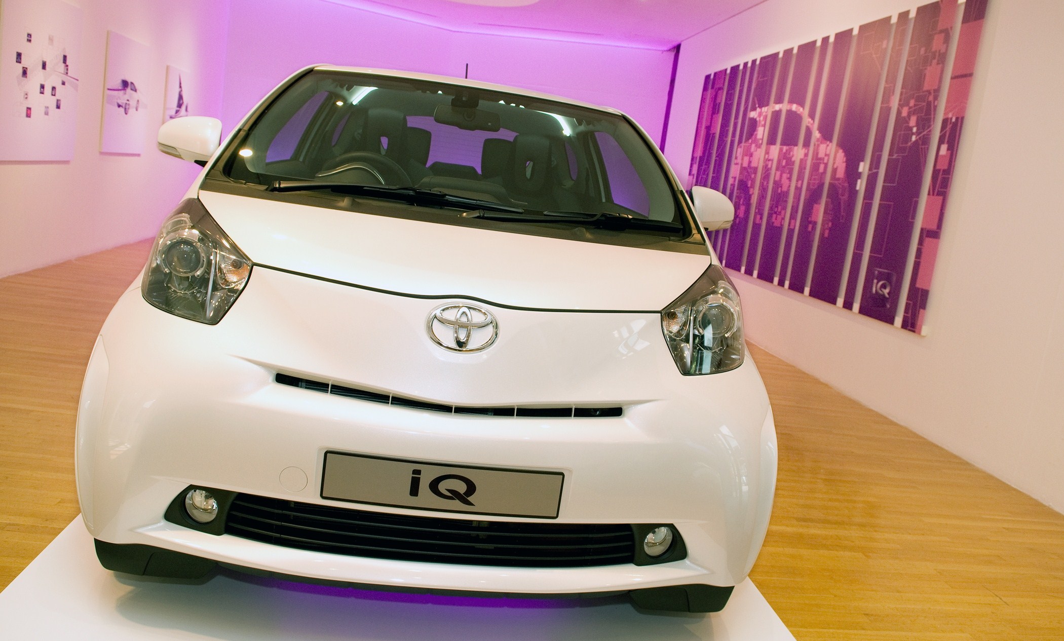 Toyota iQ exhibition at the Royal College of Art