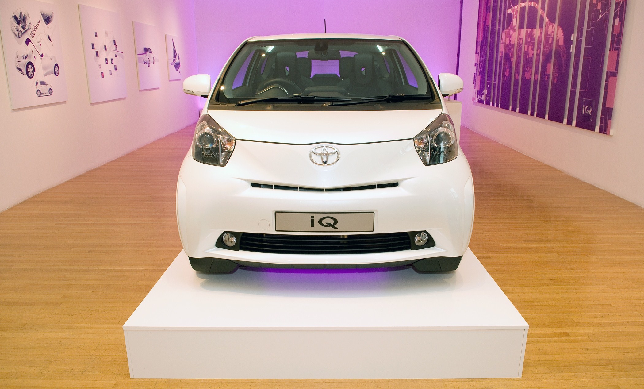 Toyota iQ exhibition at the Royal College of Art