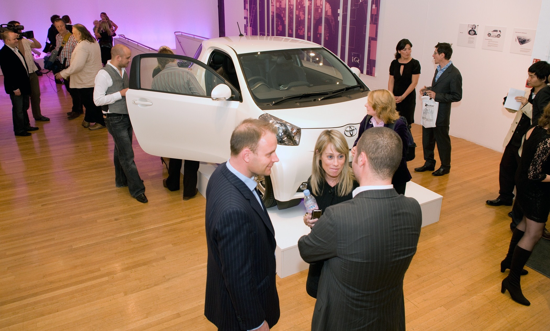 Toyota iQ exhibition at the Royal College of Art