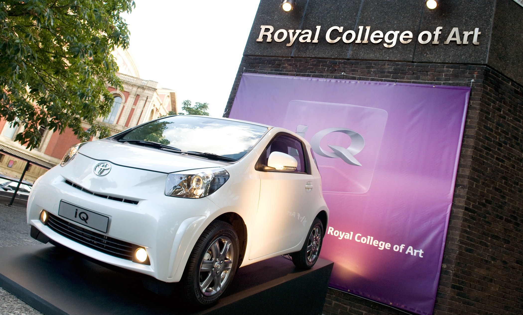 Toyota iQ exhibition at the Royal College of Art