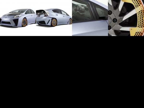 SEMA Toyota Prius C&amp;A Custom Concept (2010) - picture 1 of 4