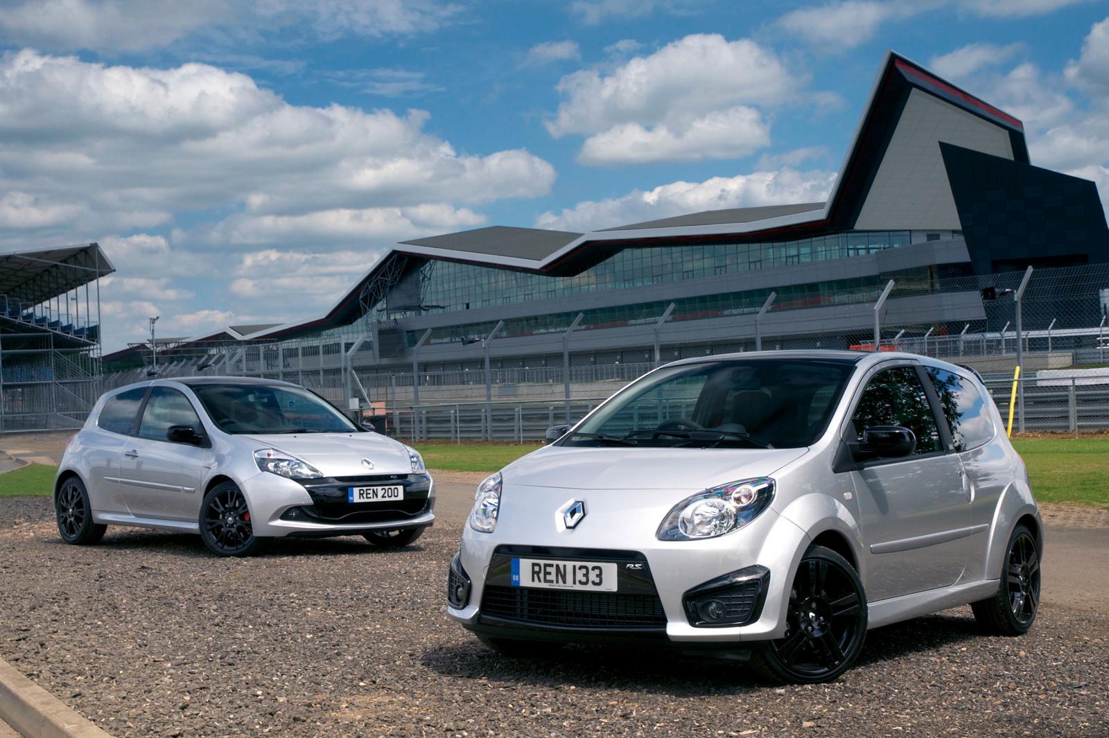 Twingo Renaultsport 133 and Clio Renaultsport 200 Silverstone GP