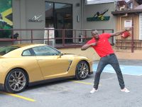 Usain Bolt Golden Nissan GT-R (2013) - picture 1 of 14