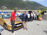 Usain Bolt Golden Nissan GT-R