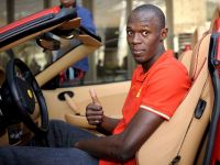 Usain Bolt in Ferrari F430 Spider (2008) - picture 4 of 6