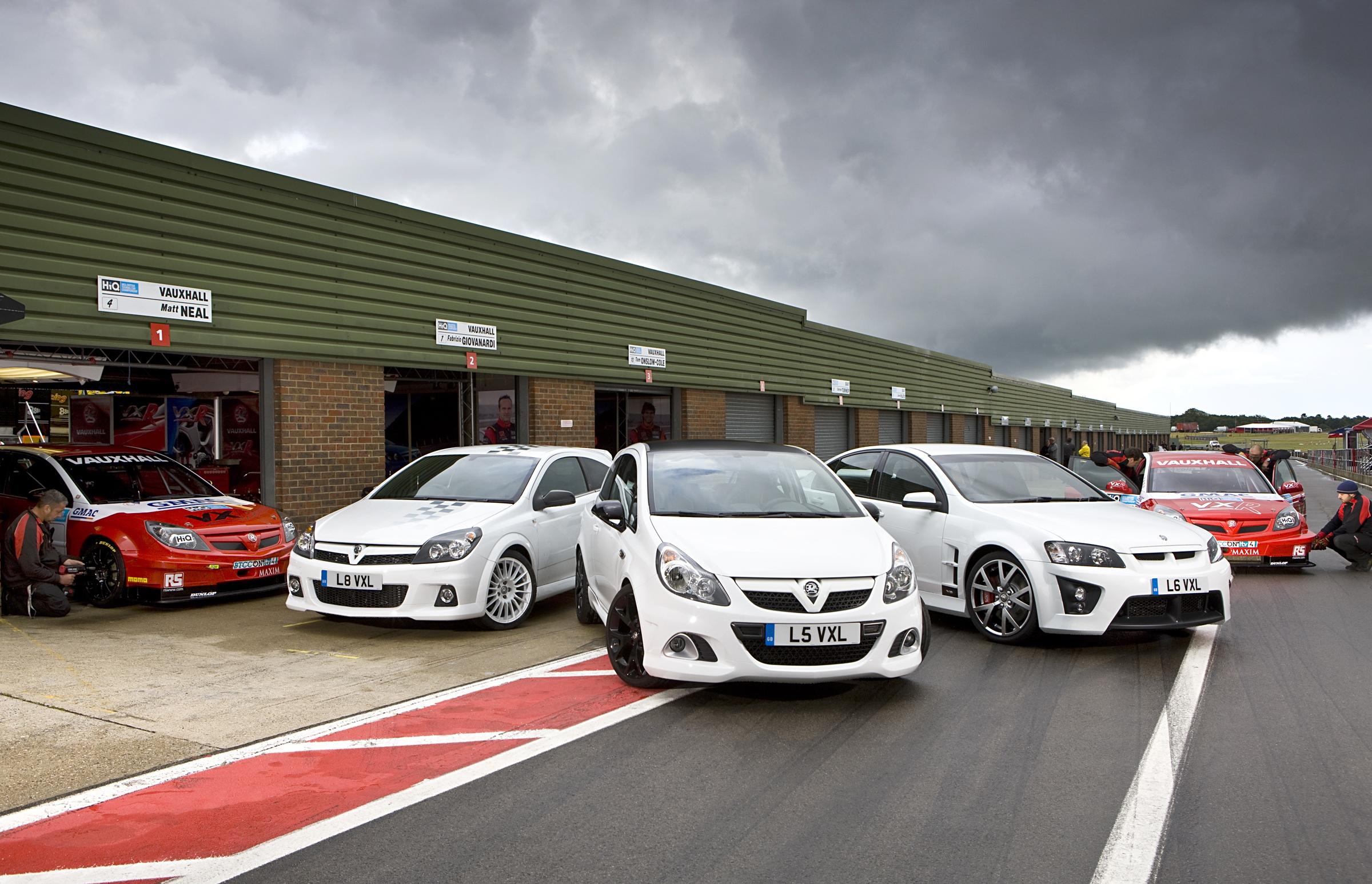 Vauxhall VXR8 LS3 and Corsa VXR