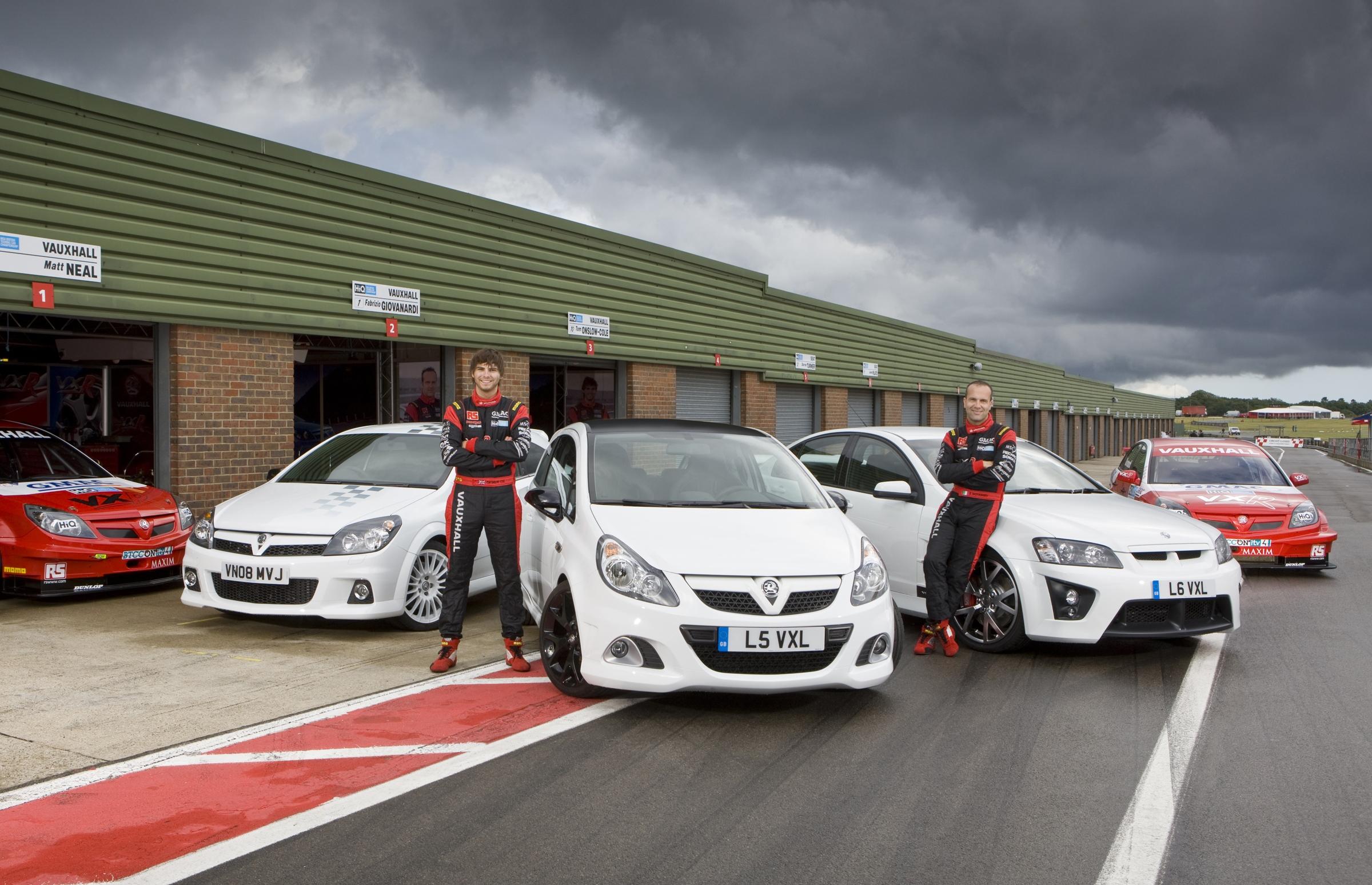 Vauxhall VXR8 LS3 and Corsa VXR