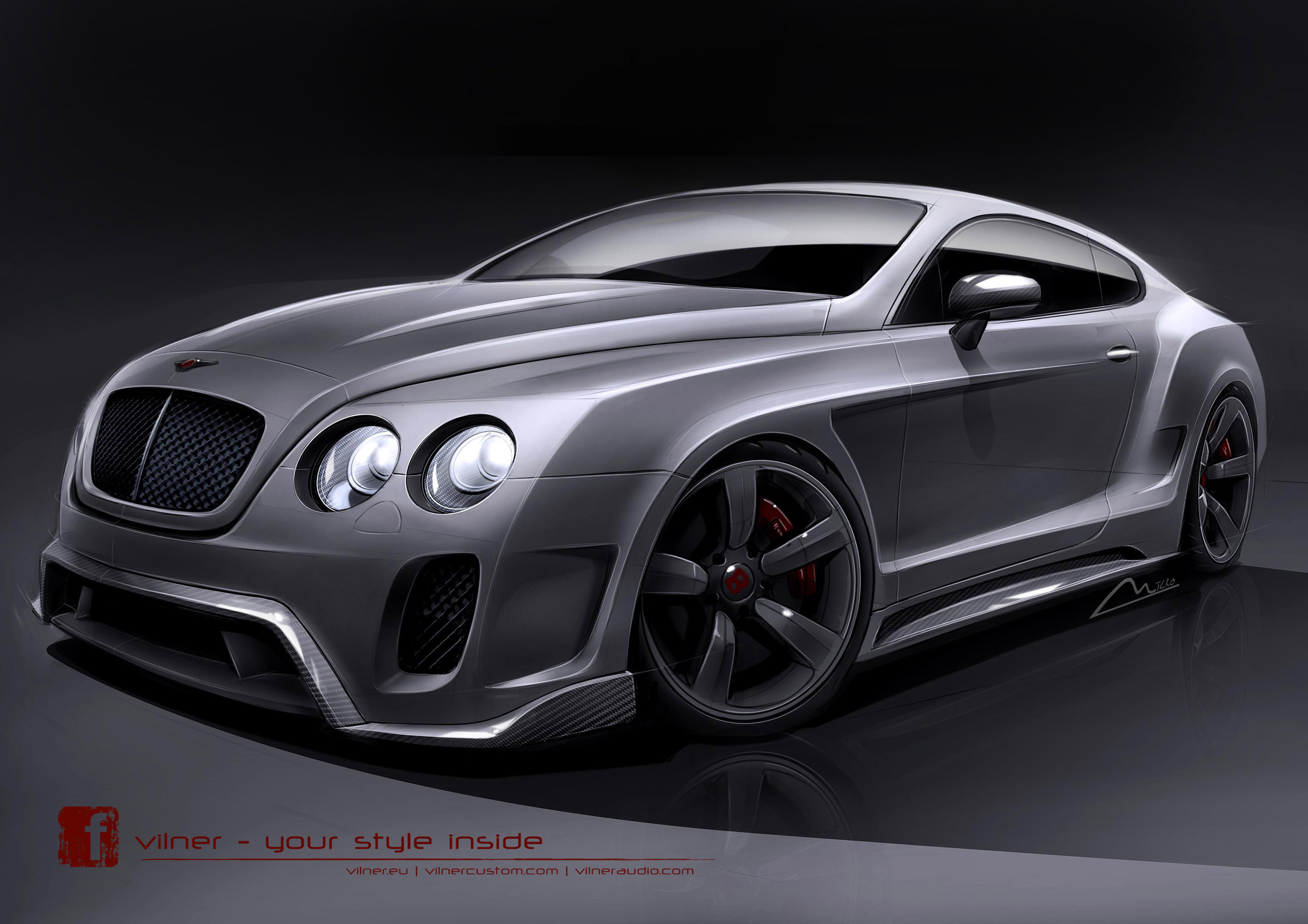Vilner Bentley Continental GT Design Project