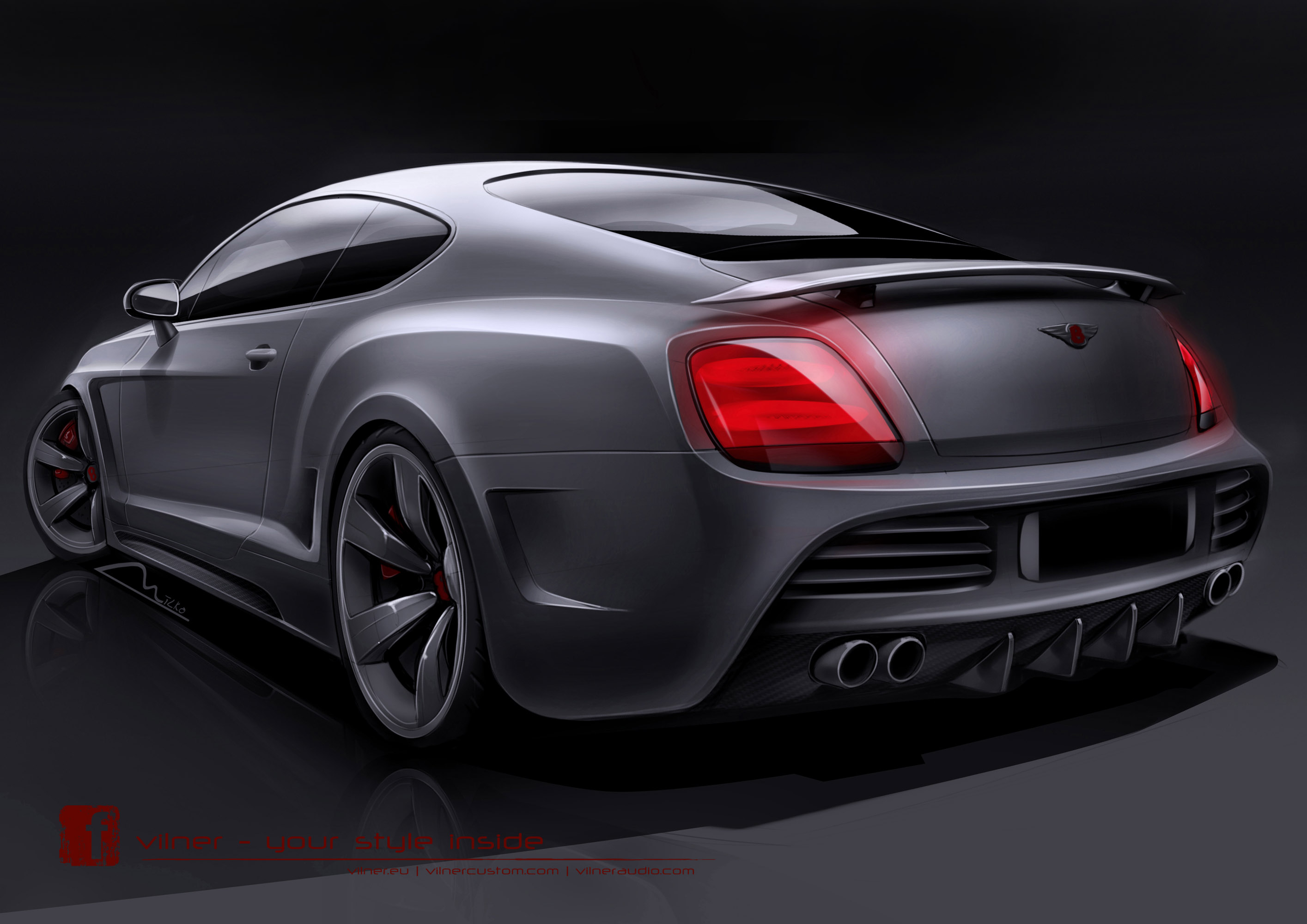 Vilner Bentley Continental GT Design Project