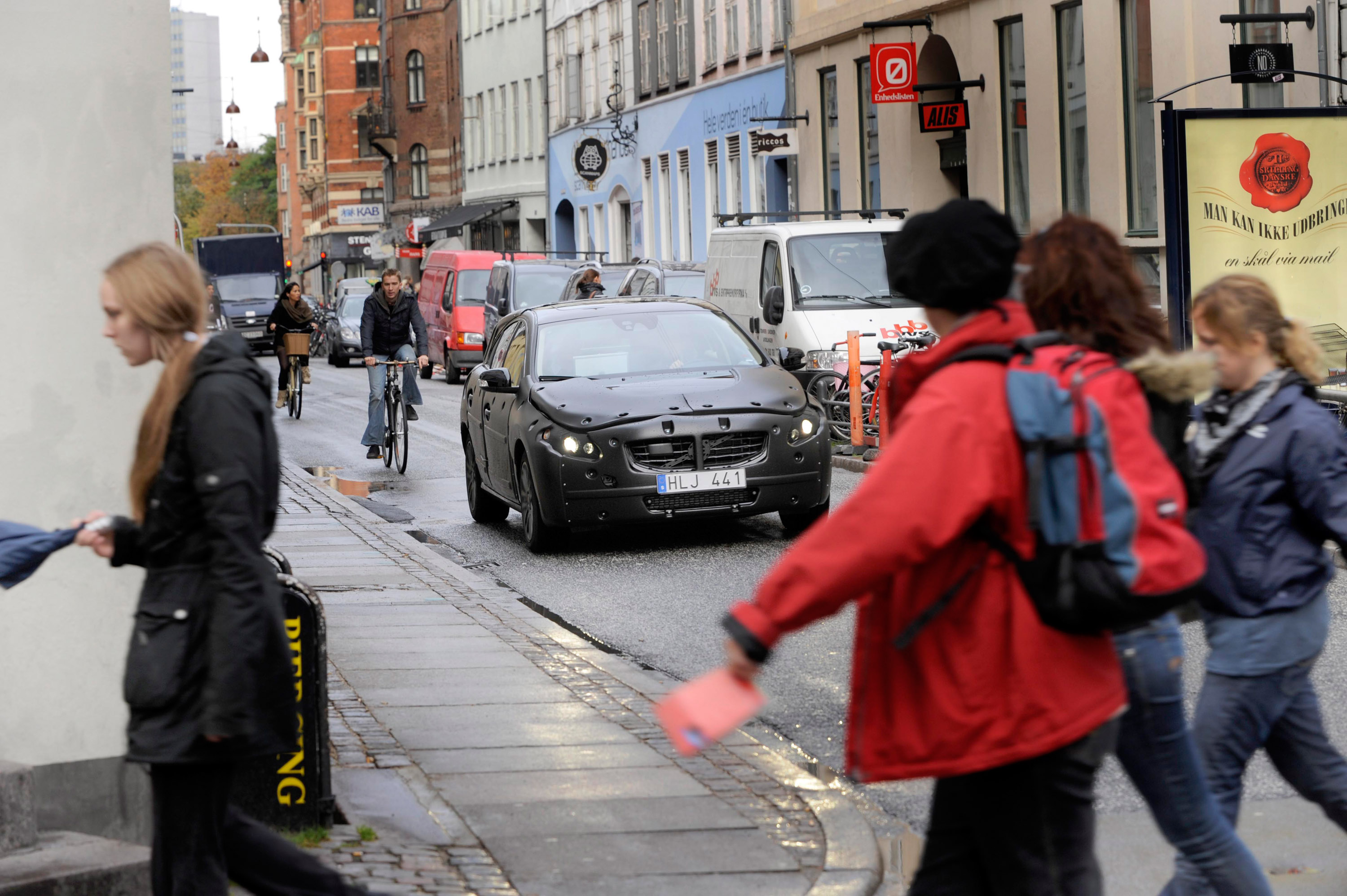 Volvo S60 disguised prototype