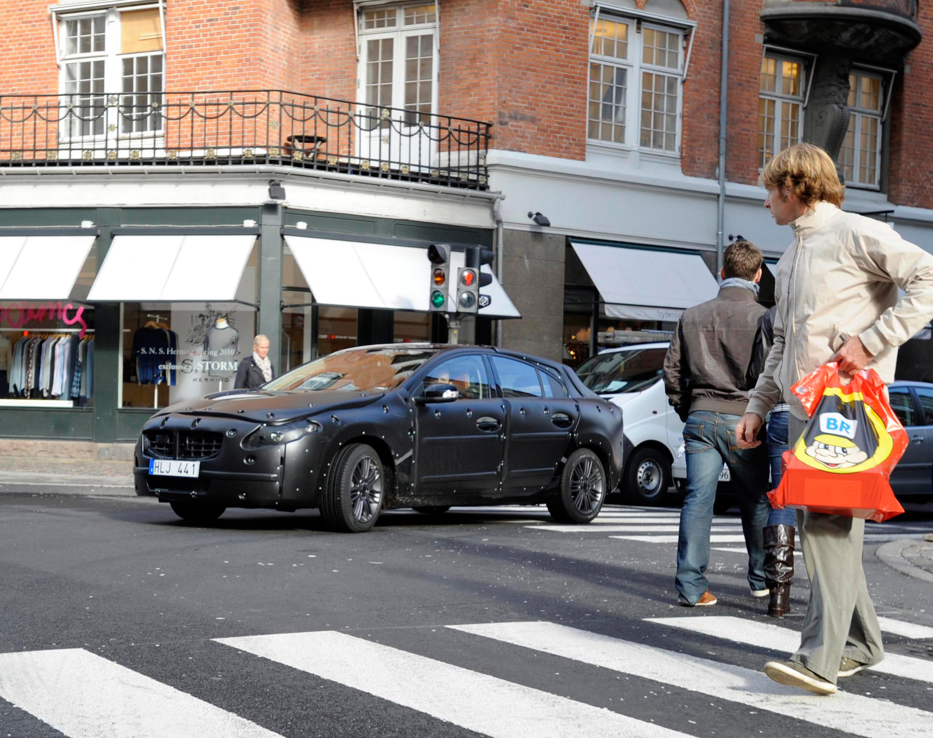 Volvo S60 disguised prototype