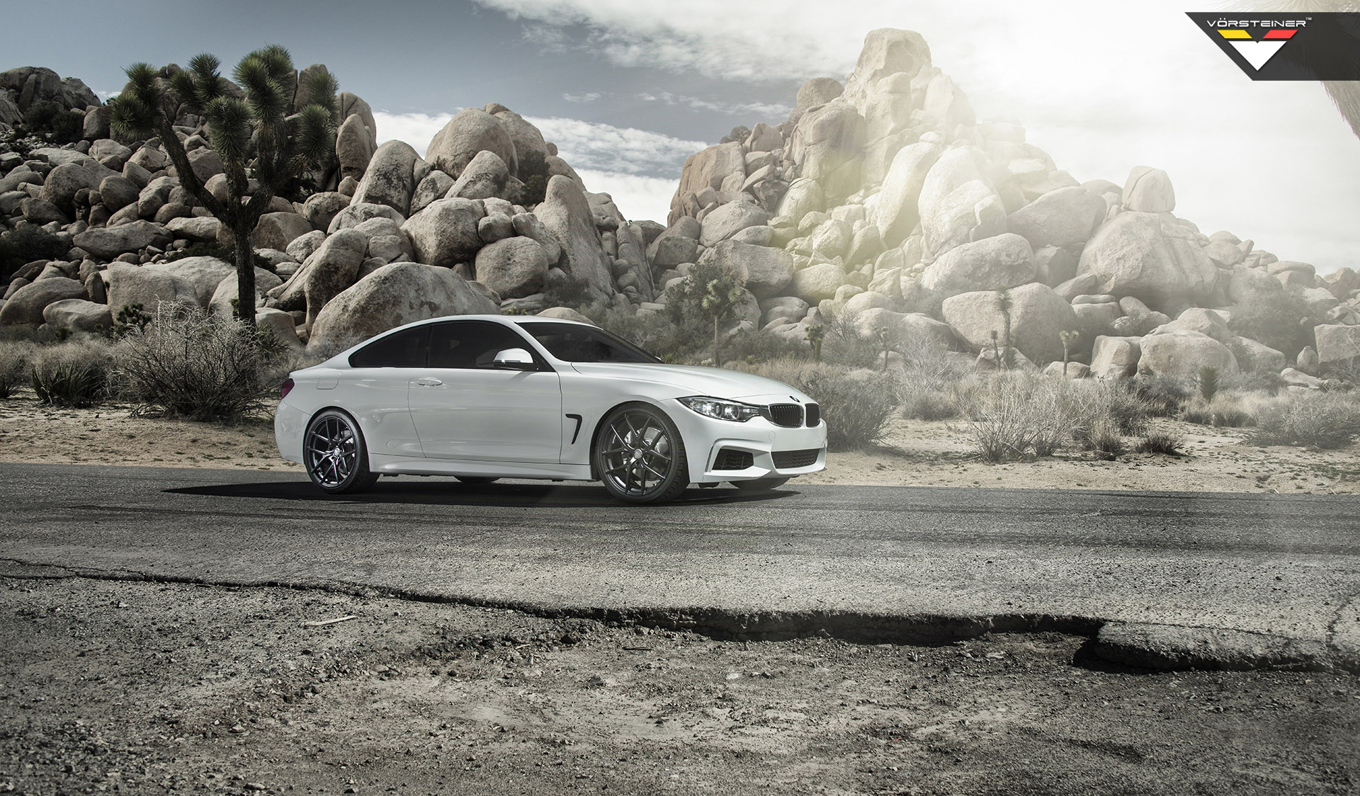 Vorsteiner BMW F32 435i Alpine White