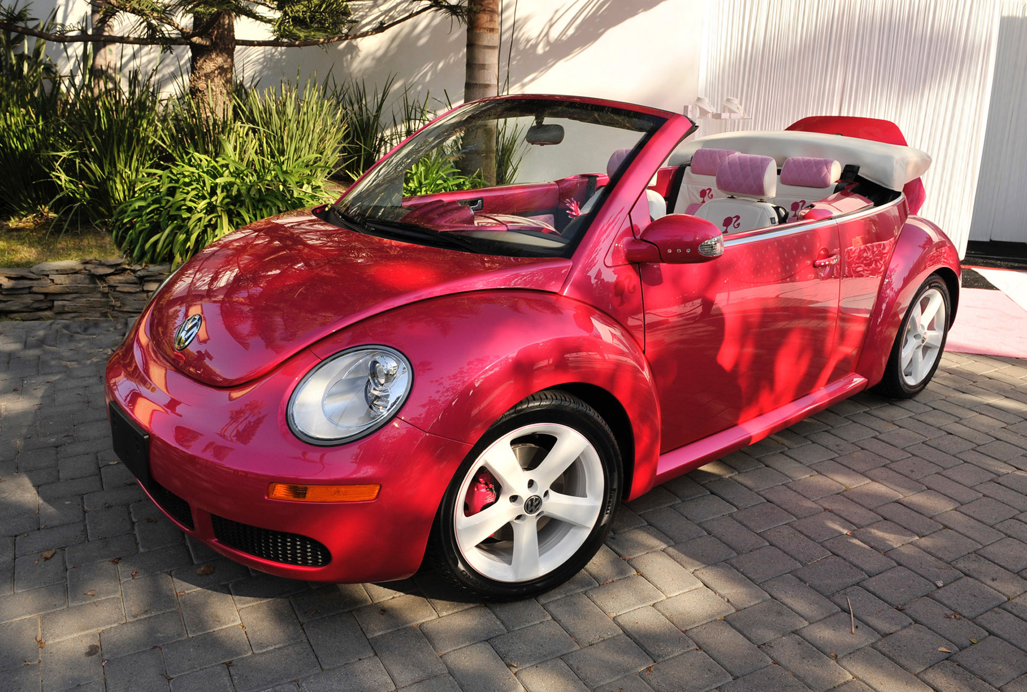 VW Beetle Convertible Barbie Edition