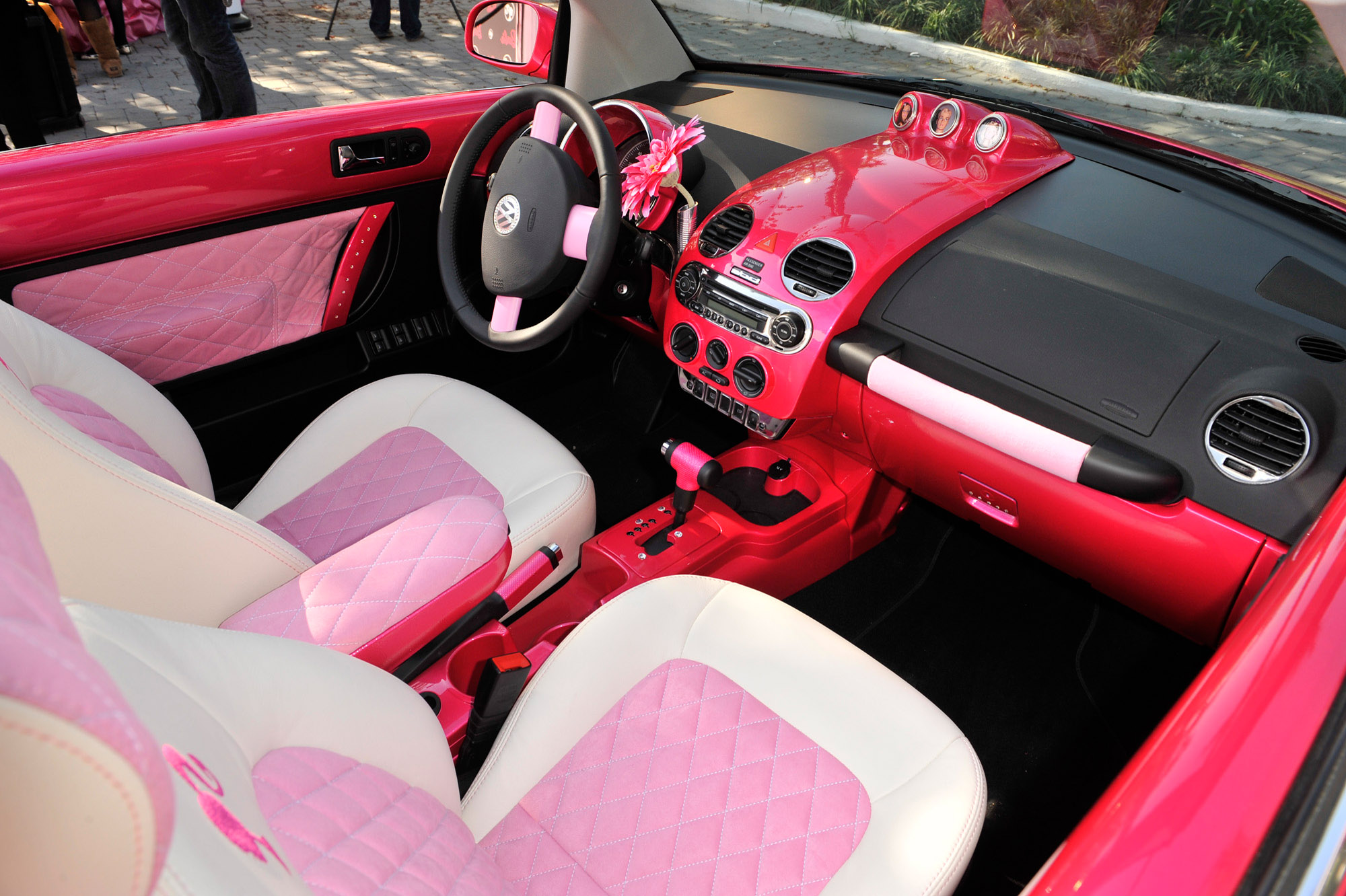 VW Beetle Convertible Barbie Edition