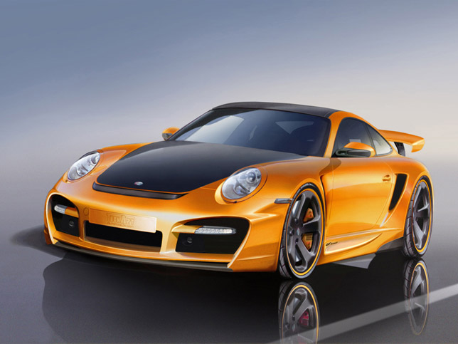 TechArt GTstreet based on the Porsche 911 Turbo