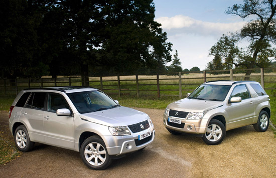 Suzuki Grand Vitara 2.4-litre five and three-door