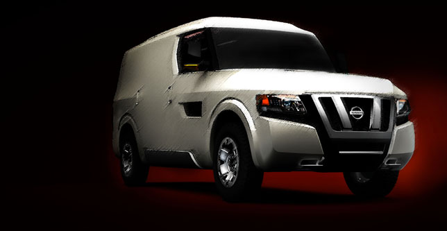 Nissan NV2500 Concept Sketch