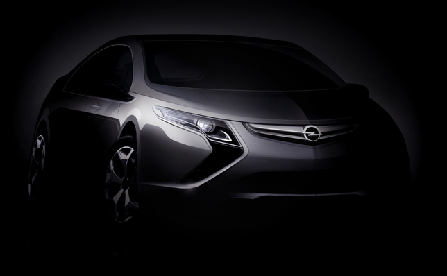 Opel Ampera Electric Car