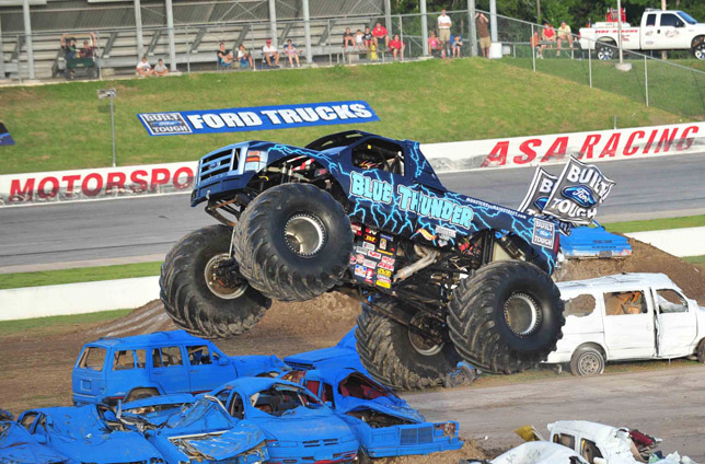 The Blue Thunder Monster Truck