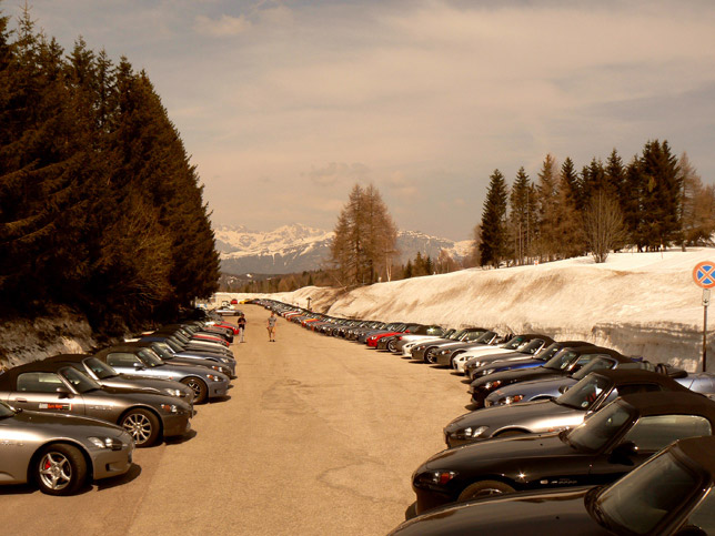 Honda S2000 Euromeet Lineup