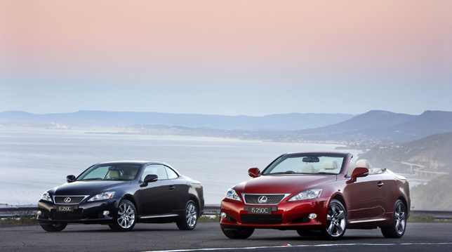 Lexus IS 250C convertible