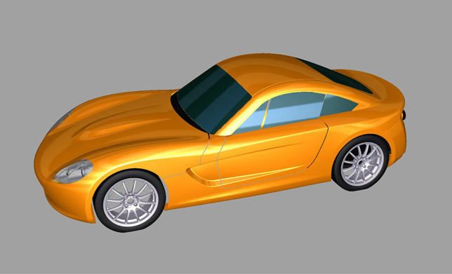 Ginetta G40 - computer render