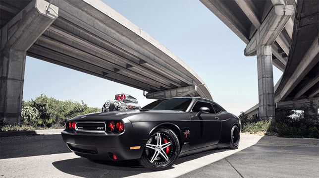 CULT Dodge Challenger SRT8 Front Angle