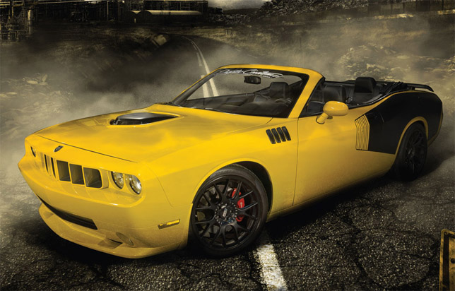 Droptop Customs have revealed the tuned Dodge Challenger Hemi Cuda. 