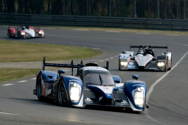 Peugeot 908 prepares for Le Mans